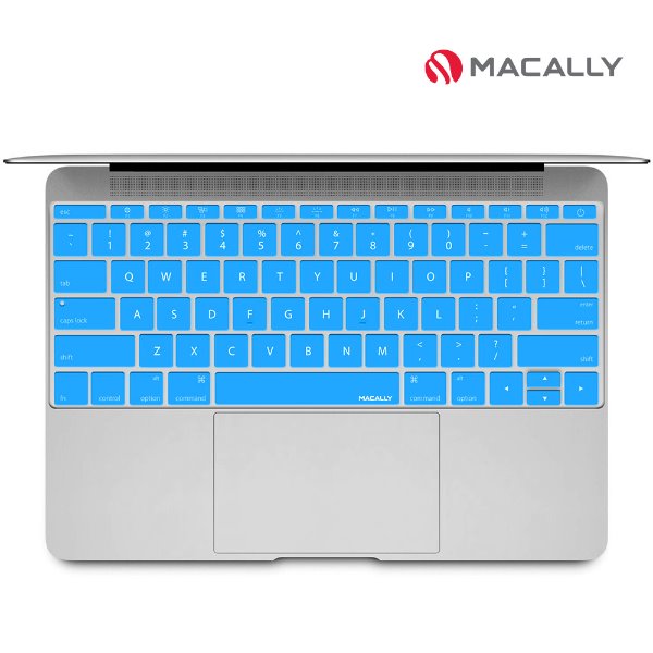 [MacBook12] 맥북 12인치용 키보드 키스킨 블루 KBGUARDMBBL/맥북프로13논터치바모델지원